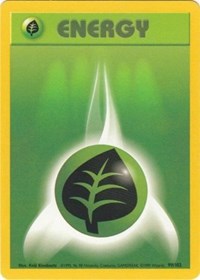 Grass Energy (099/102) [Base Set]