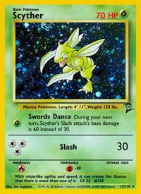 Scyther (017/130) [Base Set 2]