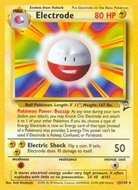 Electrode (025/130) [Base Set 2]