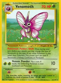 Venomoth (031/130) [Base Set 2]
