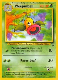 Weepinbell (064/130) [Base Set 2]