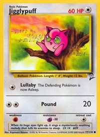 Jigglypuff (077/130) [Base Set 2]