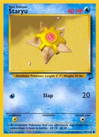 Staryu (095/130) [Base Set 2]