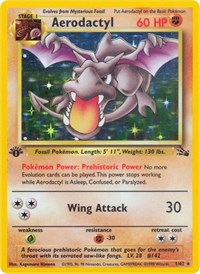 Aerodactyl (1) (01/62) [Fossil]