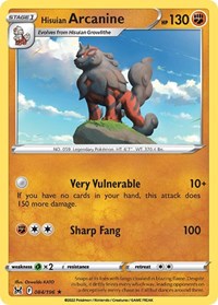 Hisuian Arcanine - 084/196 (084/196) [Deck Exclusives]