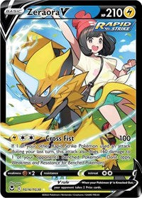 Zeraora V (TG16/TG30) [SWSH12: Silver Tempest Trainer Gallery]