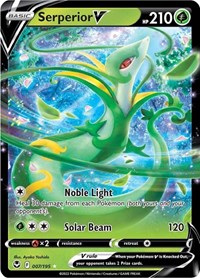 Serperior V (007/195) [SWSH12: Silver Tempest]