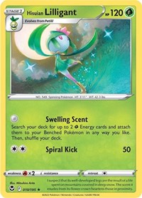 Hisuian Lilligant (010/195) [SWSH12: Silver Tempest]