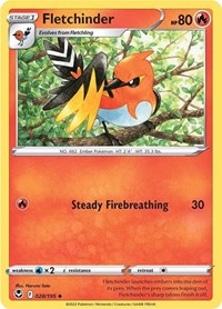 Fletchinder (028/195) [SWSH12: Silver Tempest]