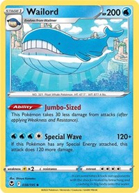 Wailord (038/195) [SWSH12: Silver Tempest]