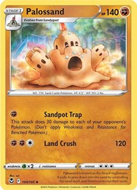 Palossand (100/195) [SWSH12: Silver Tempest]