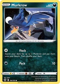 Murkrow (106/195) [SWSH12: Silver Tempest]