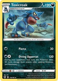 Toxicroak (110/195) [SWSH12: Silver Tempest]