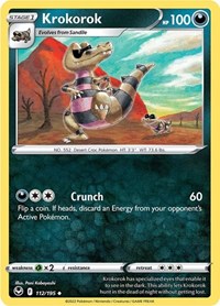 Krokorok (112/195) [SWSH12: Silver Tempest]