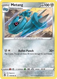 Metang (118/195) [SWSH12: Silver Tempest]