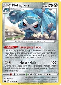 Metagross (119/195) [SWSH12: Silver Tempest]