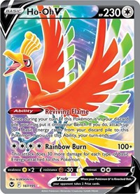 Ho-Oh V (Full Art) (187/195) [SWSH12: Silver Tempest]