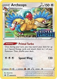Archeops - SWSH272 (Prerelease) [STAFF] (SWSH272) [SWSH: Sword & Shield Promo Cards]