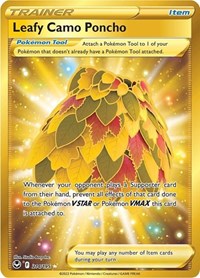 Leafy Camo Poncho (Secret) (214/195) [SWSH12: Silver Tempest]