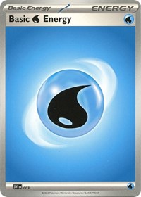 Basic Water Energy - 003 (003) [SVE: Scarlet & Violet Energies]