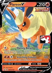 Flareon V (SWSH149) [Prize Pack Series Cards]