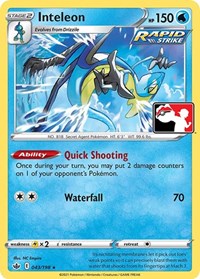 Inteleon (43) (043/198) [Prize Pack Series Cards]