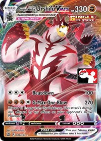 Single Strike Urshifu VMAX (086/163) [Prize Pack Series Cards]