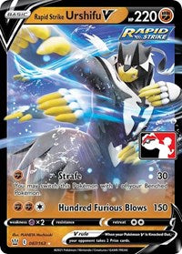 Rapid Strike Urshifu V (087/163) [Prize Pack Series Cards]