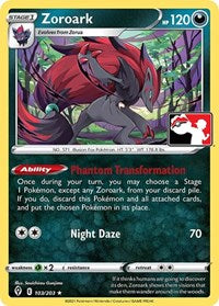 Zoroark (103/203) [Prize Pack Series Cards]