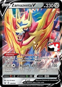 Zamazenta V - 139/202 (139/202) [Prize Pack Series Cards]