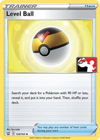 Level Ball (129/163) [Prize Pack Series Cards]