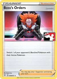 Boss's Orders - 058/072 (058/072) [Prize Pack Series Cards]