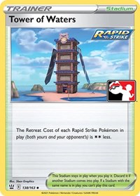 Tower of Waters (138/163) [Prize Pack Series Cards]