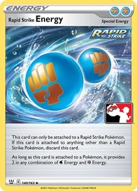 Rapid Strike Energy (140/163) [Prize Pack Series Cards]