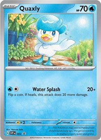 Quaxly (003) [SV: Scarlet & Violet Promo Cards]