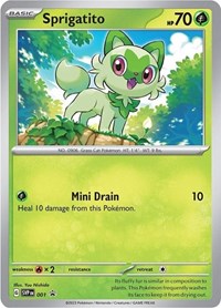 Sprigatito (001) [SV: Scarlet & Violet Promo Cards]