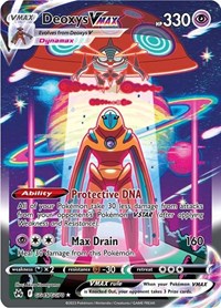 Deoxys VMAX (GG45/GG70) [Crown Zenith: Galarian Gallery]