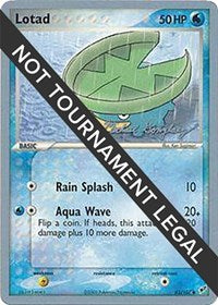 Lotad (63) - 2005 (Michael Gonzalez) (63/107) [World Championship Decks]