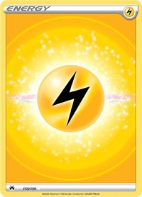 Lightning Energy (Texture Full Art) (155/159) [Crown Zenith]