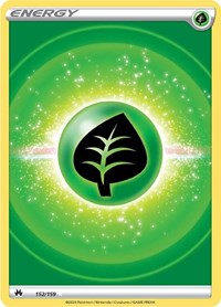 Grass Energy (Texture Full Art) (152/159) [Crown Zenith]