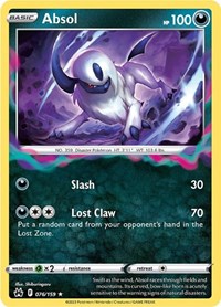Absol (076/159) [Crown Zenith]