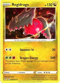 Regidrago - 124/203 (Cosmos Holo) (124/203) [Miscellaneous Cards & Products]