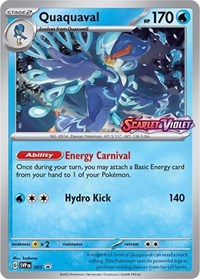 Quaquaval (Prerelease) (005) [SV: Scarlet & Violet Promo Cards]