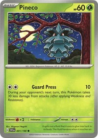 Pineco (001/198) [SV01: Scarlet & Violet Base Set]