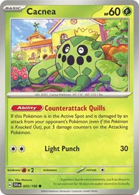 Cacnea - 005/198 (005/198) [SV01: Scarlet & Violet Base Set]