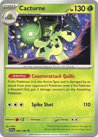 Cacturne - 006/198 (006/198) [SV01: Scarlet & Violet Base Set]