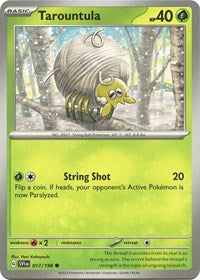 Tarountula - 017/198 (017/198) [SV01: Scarlet & Violet Base Set]