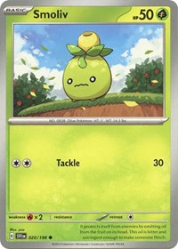 Smoliv - 020/198 (020/198) [SV01: Scarlet & Violet Base Set]