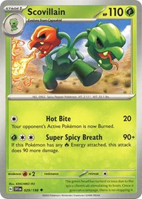 Scovillain - 029/198 (029/198) [SV01: Scarlet & Violet Base Set]