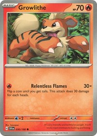 Growlithe - 030/198 (030/198) [SV01: Scarlet & Violet Base Set]